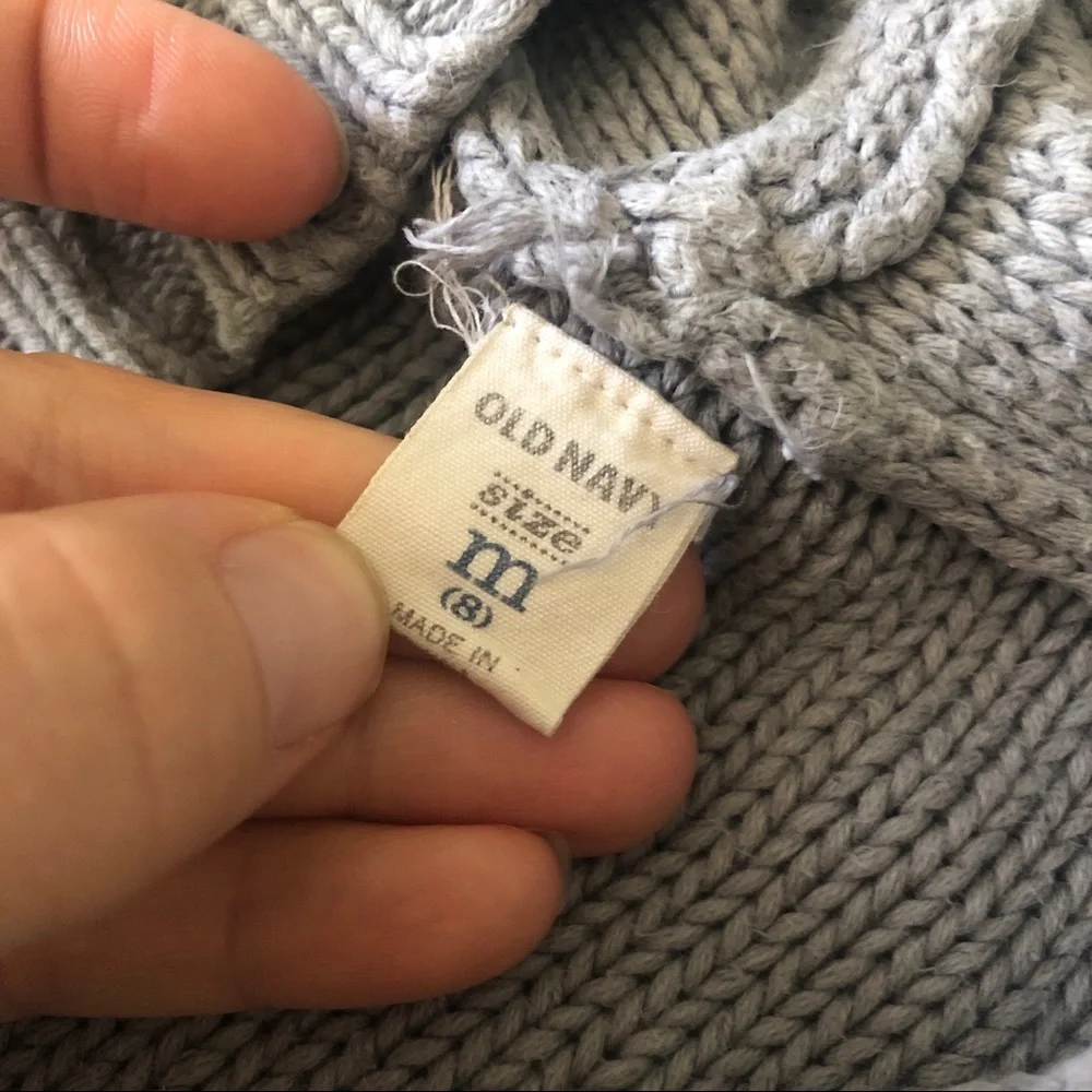 Old navy sweater vest duster